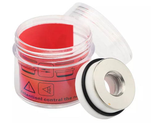 Materiais de consumo cerâmicos do laser da fibra do suporte do bocal do anel 32mm do laser