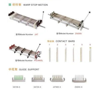 Os teares de tecelagem entortam o dispositivo do movimento de parada para o ar Jet Loom Spare Parts