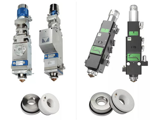Materiais de consumo cerâmicos do laser da fibra do suporte do bocal do anel 32mm do laser