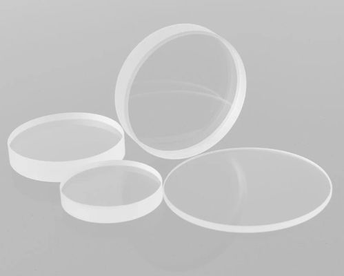 a lente protetora grossa D30 do laser de 9.8mm fundiu a lente do laser da fibra do silicone