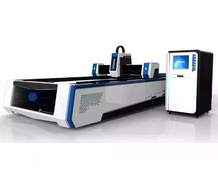 máquina 6020A3 do cortador do laser da fibra de 6000mm*2000mm com plataforma da troca