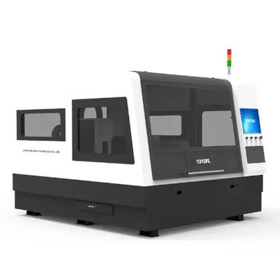 cortador do metal da tampa completa de 750w Mini Fiber Laser Cutting Machine 1500w 1313FL