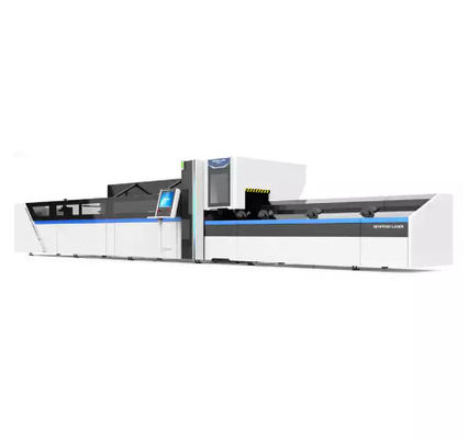 máquina de corte 1000W-4000W do tubo do metal do laser da fibra 6020T