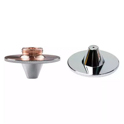 Chrome chapeou as peças da máquina de corte do laser do bocal do corte do laser do diâmetro 32mm
