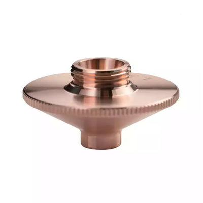 Material de cobre vermelho do T2 do bocal da máquina de corte do laser de D28mm H15 WSX