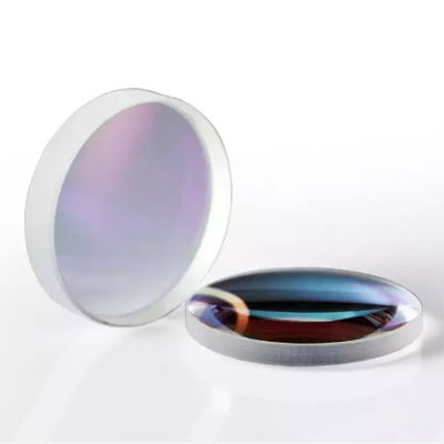 Lente protetora do silicone fundido da lente do laser do diâmetro 25.4mm para a cabeça de corte do laser