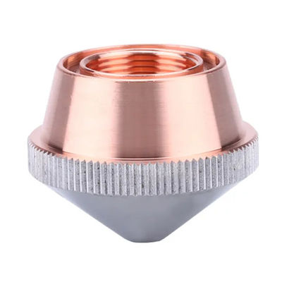 O bocal do corte do laser da série do OEM DNE para a cabeça Chrome da máquina da fibra chapeou