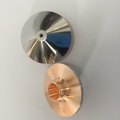 Eficiência elevada e precisão de cobre do bocal das peças da cabeça de cortador do laser